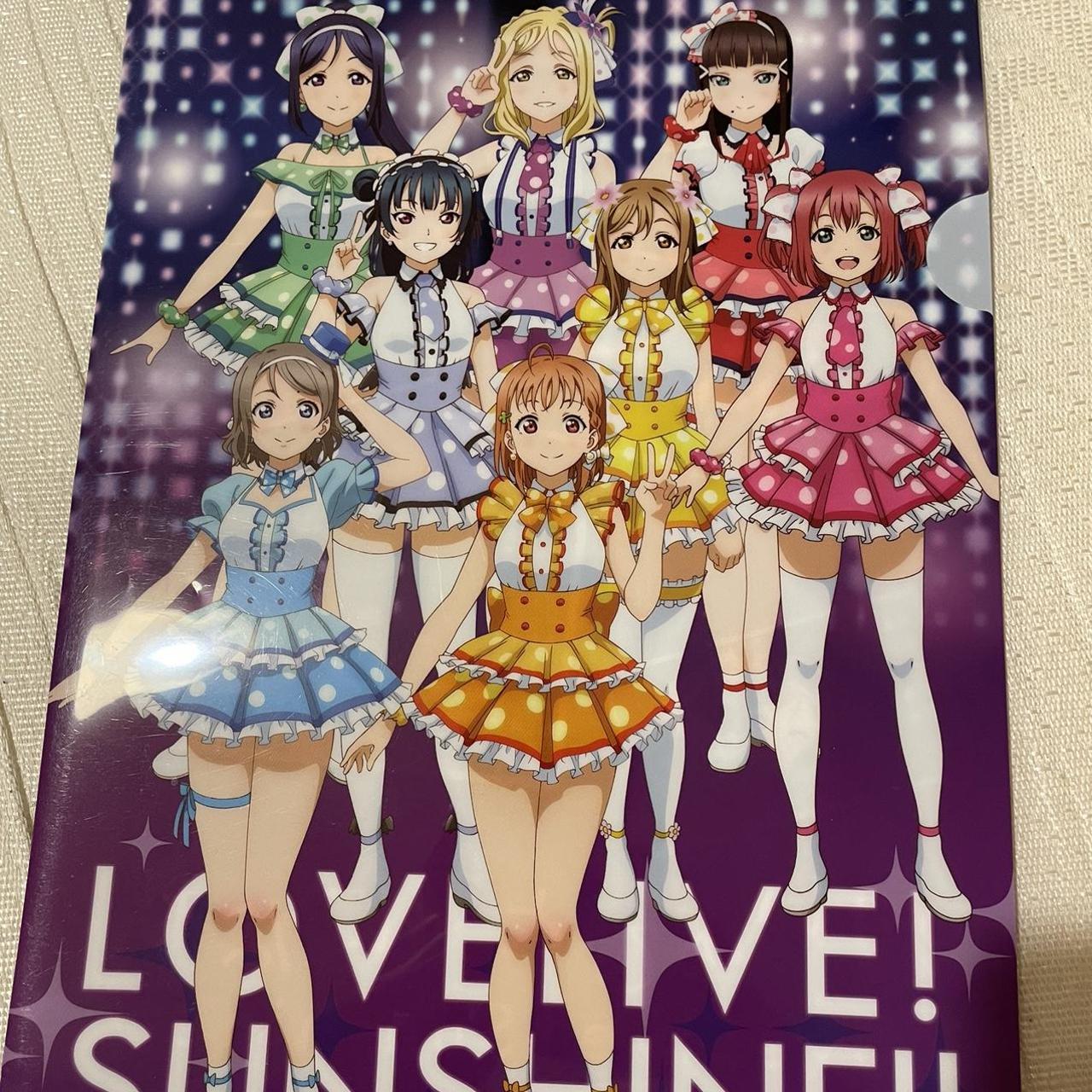 Love live aqours clear file #lovelive... - Depop