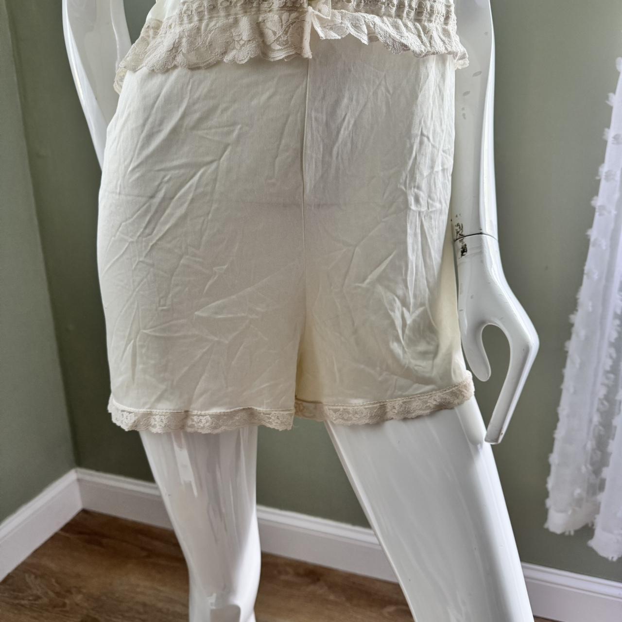 Vanity Fair Women's Romper - Cream/White - 0 – vi… - image 2