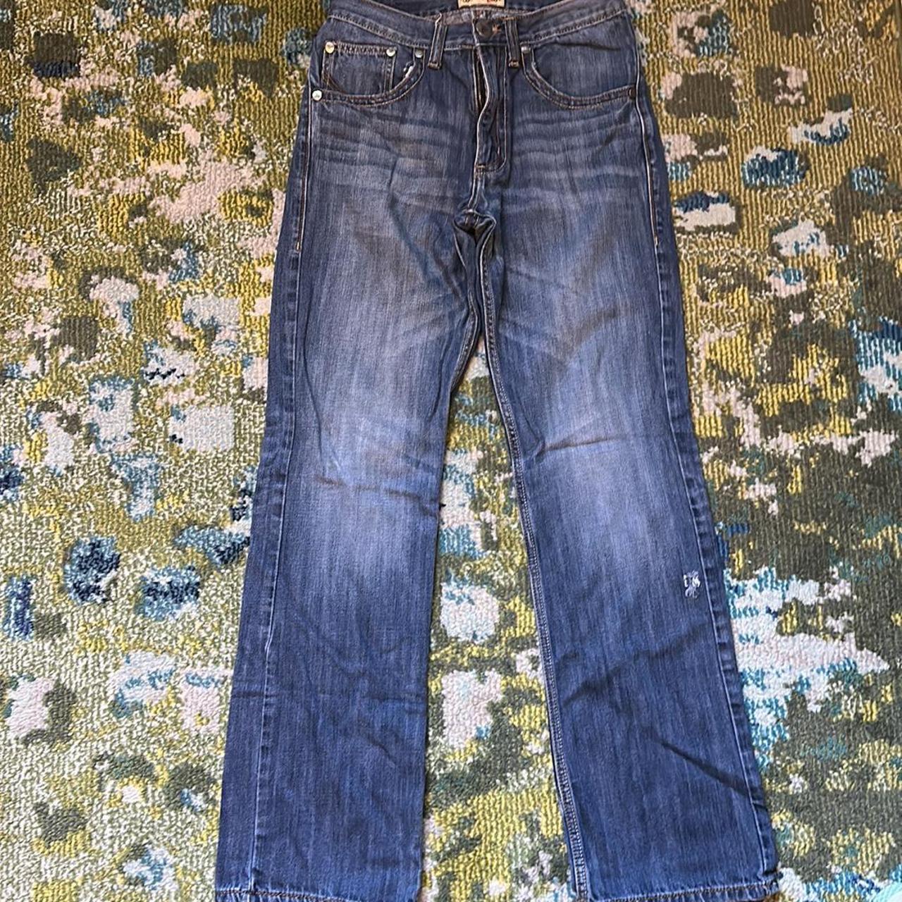 WRANGLER BOOT CUT JEANS DEPOP PAYMENTS ONLY... - Depop