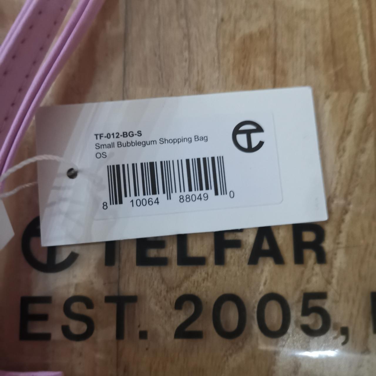 Telfar Shopping Bag Small Bubblegum Pink