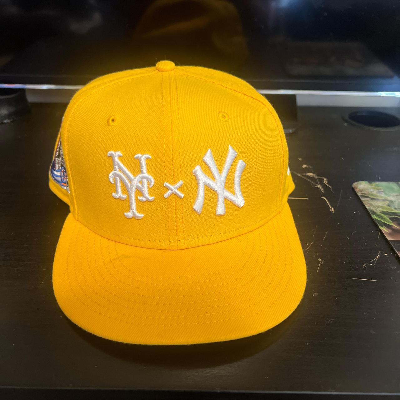 Yankees x Mets subway series fitted hat Depop