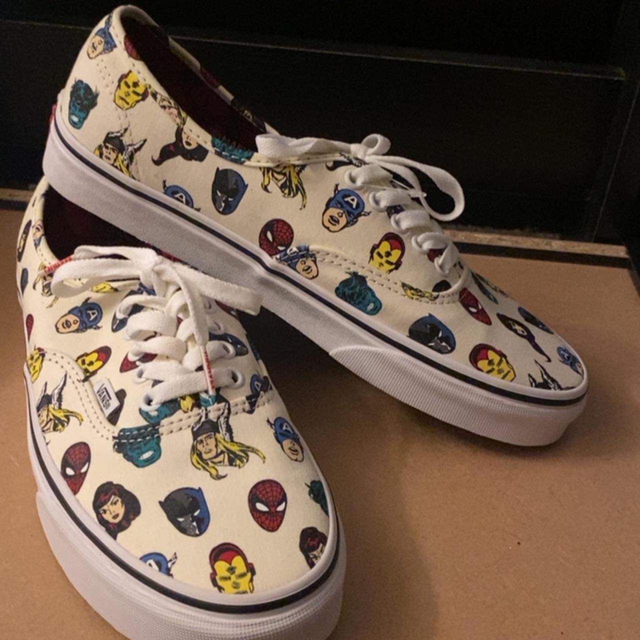 Vans x deals marvel shoes