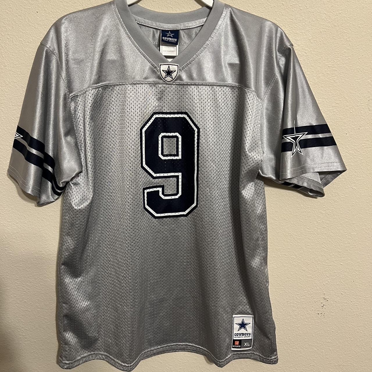 cowboys tony romo jersey, youth xl but could fit a - Depop