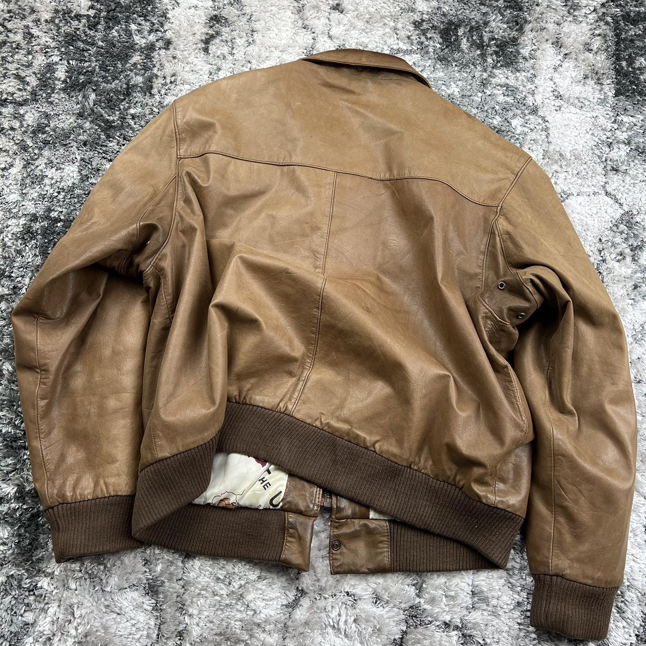 Preston and york leather bomber clearance jacket