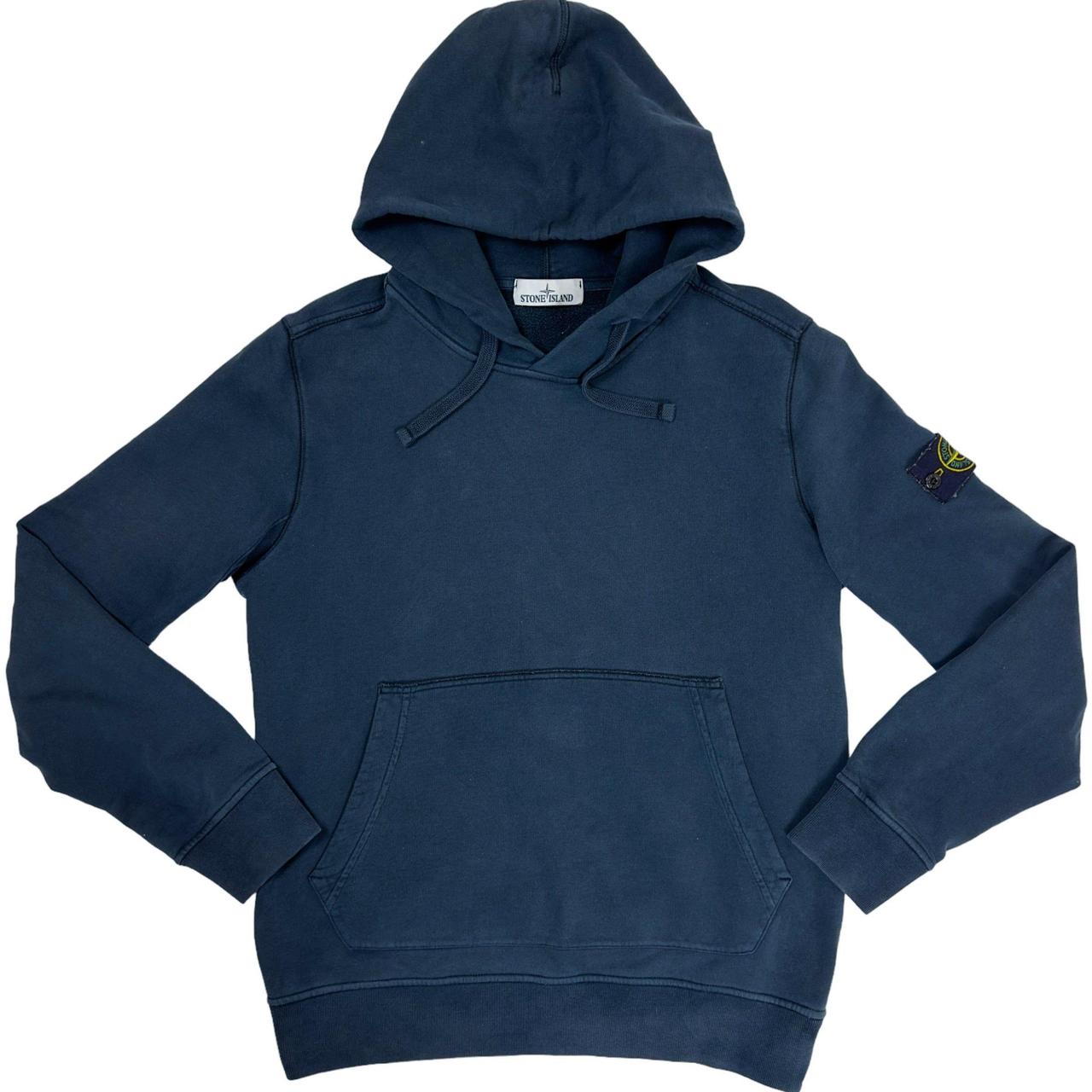 Stone island clearance hoodie navy blue