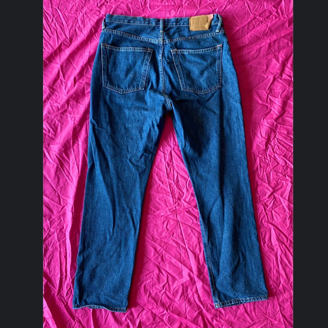 Acne Studios `1997 Trash Straight Jeans in dark...