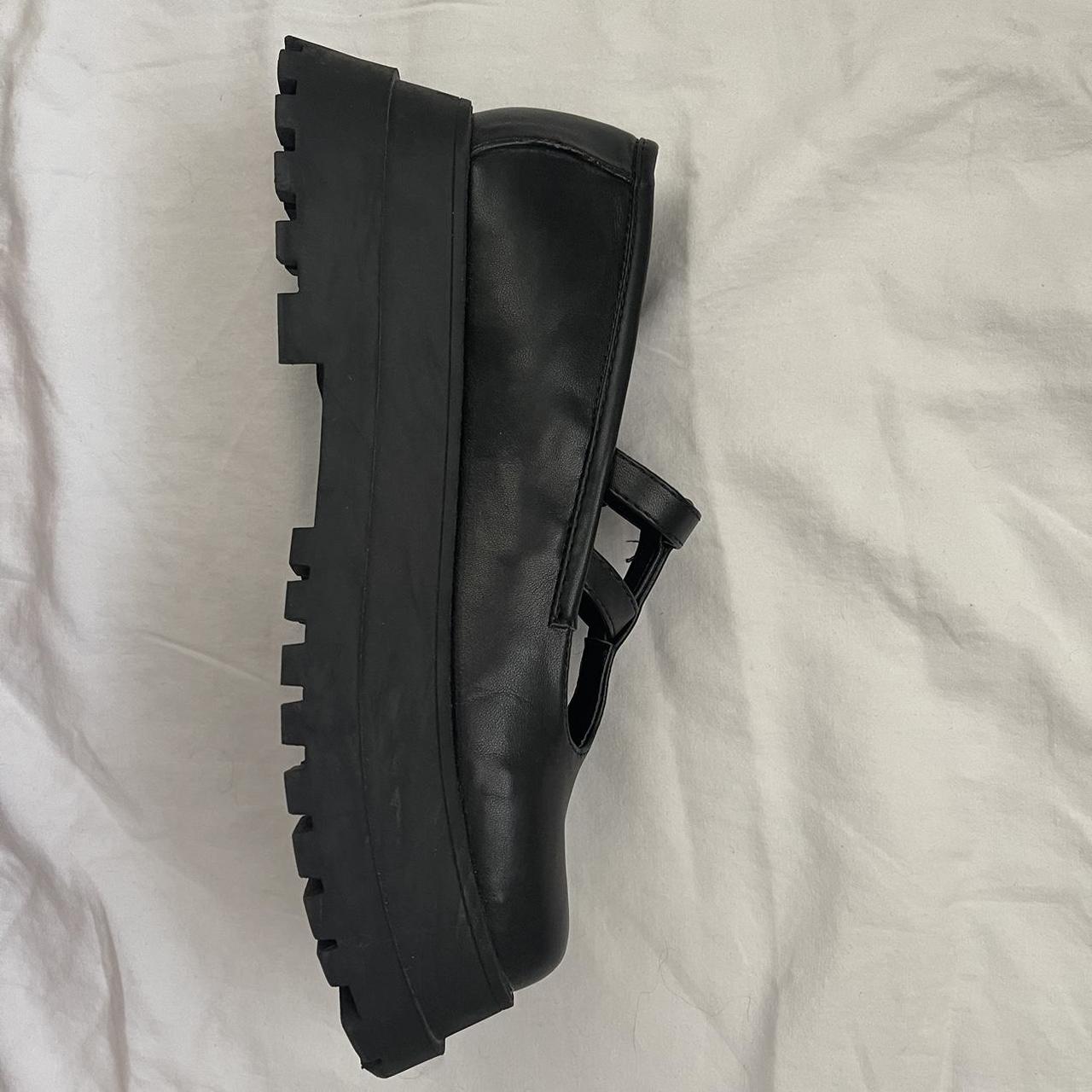 Urban Outfitters Women's Black Loafers Depop