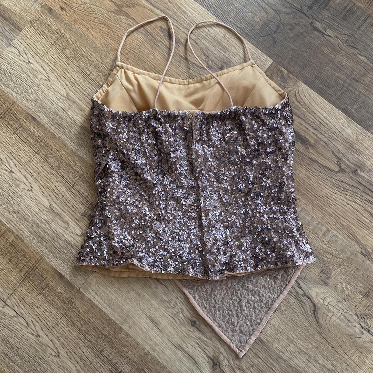 Cache Women's Blouse - Multi/Gold - S – Cache Y2K… - image 3