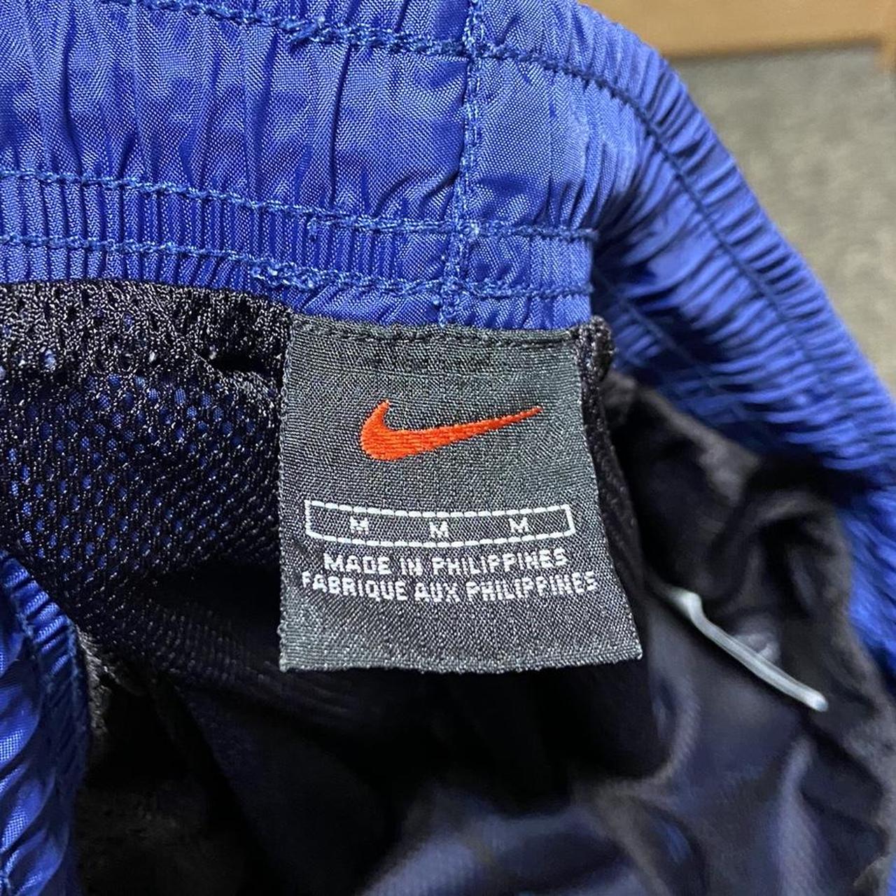 Nike Men's Navy and Burgundy Joggerstracksuits Depop