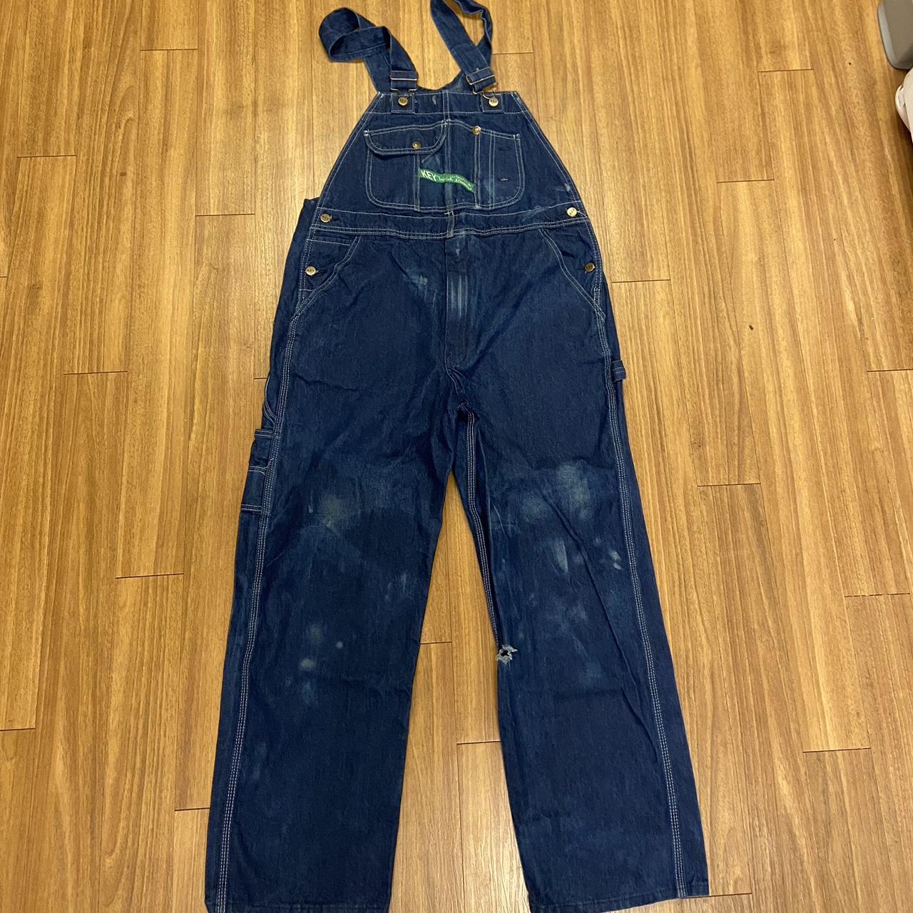 Vintage Key Imperial Overalls! In great condition!... Depop