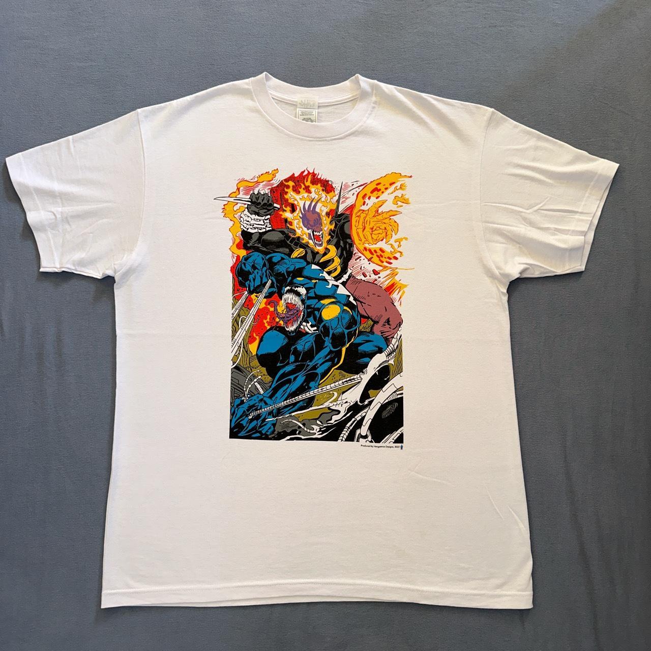 Vengeance Designs brand new white t-shirt... - Depop