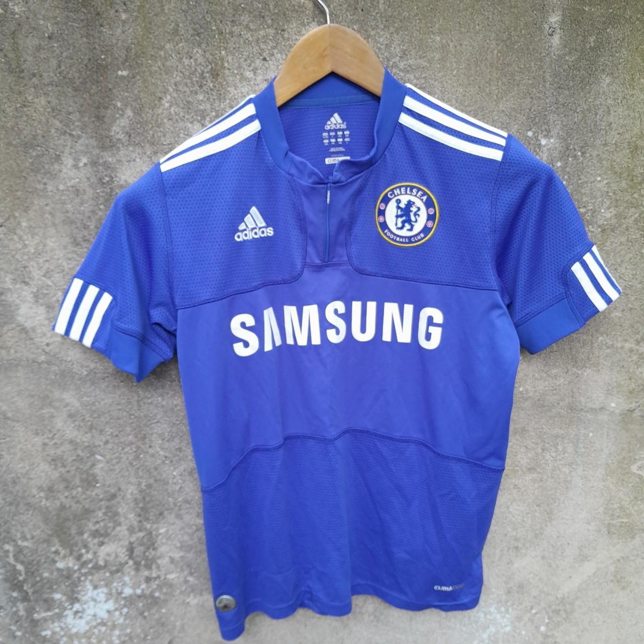 Chelsea 2009-10 home football jersey shirt. Large... - Depop