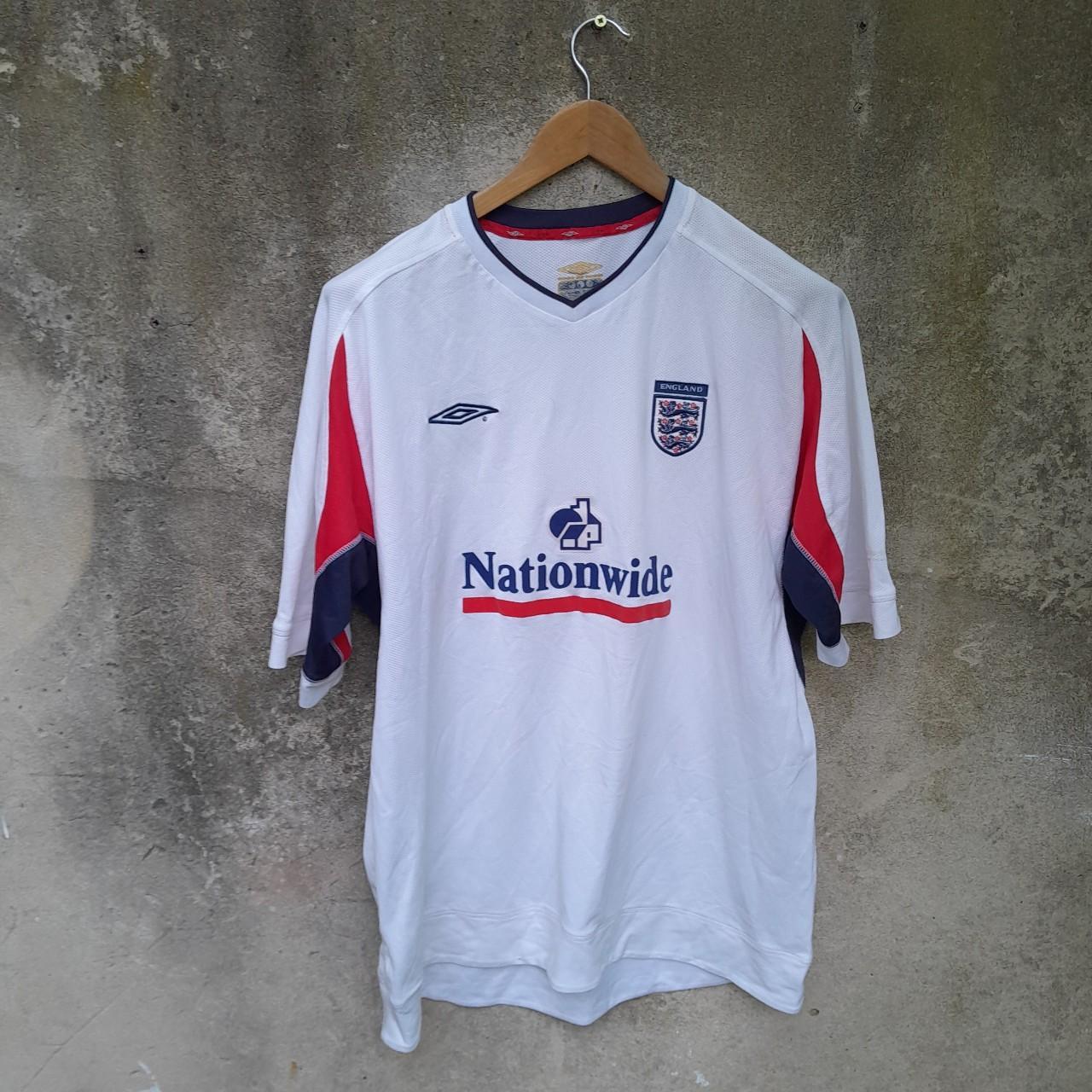 ウェア UMBRO England CAMPBELL football shirts Template England Training Football Shirt 1996/97 Adults