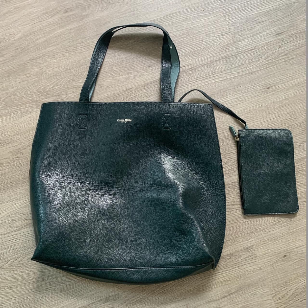 Large Campo Marzio reversible leather tote bag