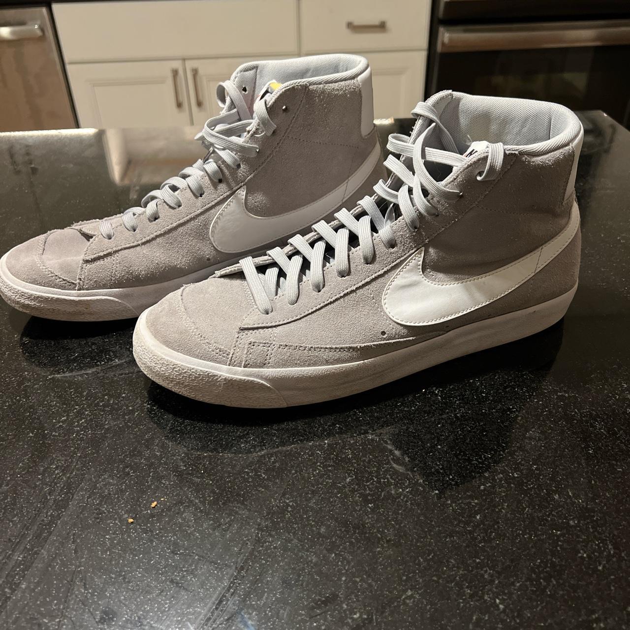 mens grey nike blazers
