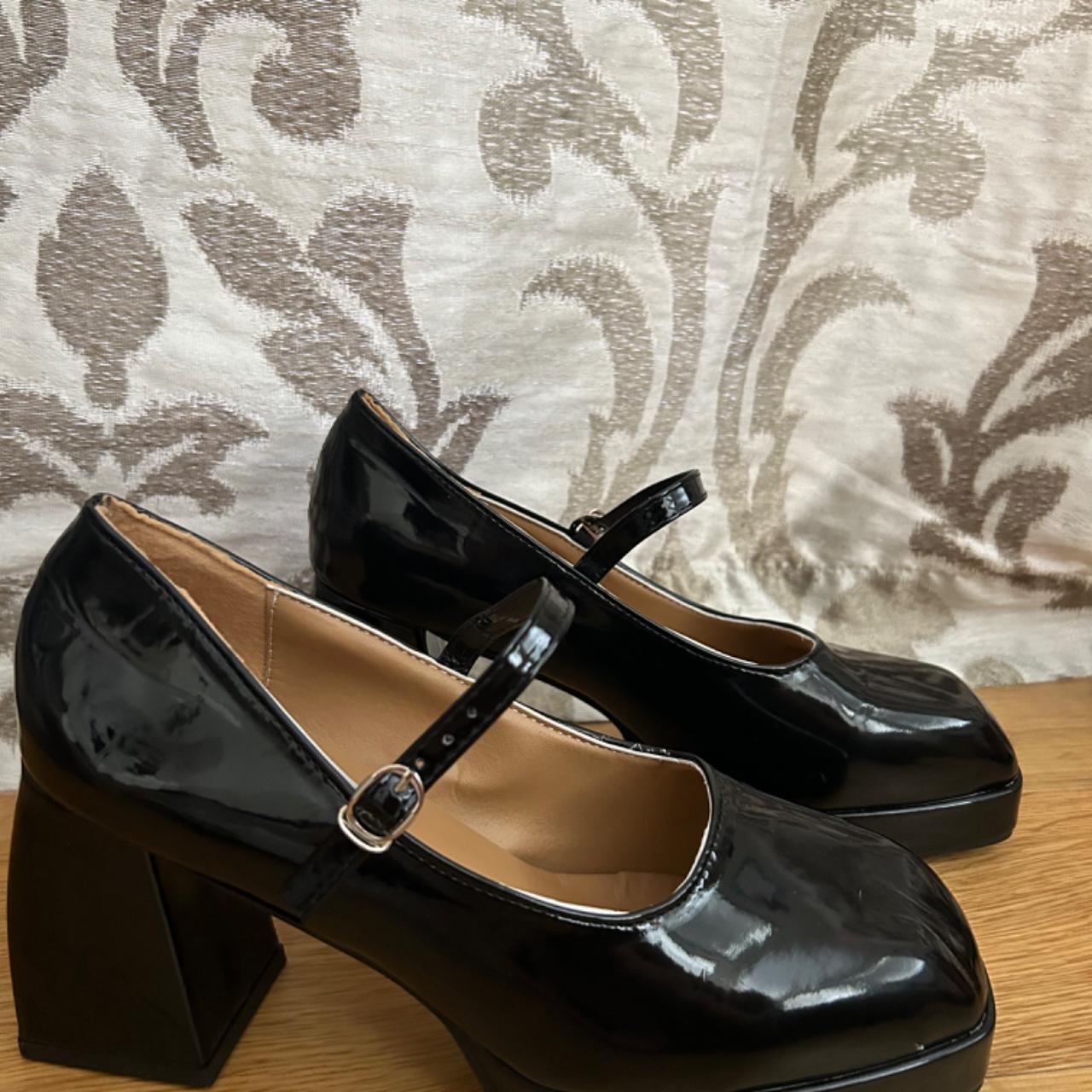 mary jane 2 inch heel