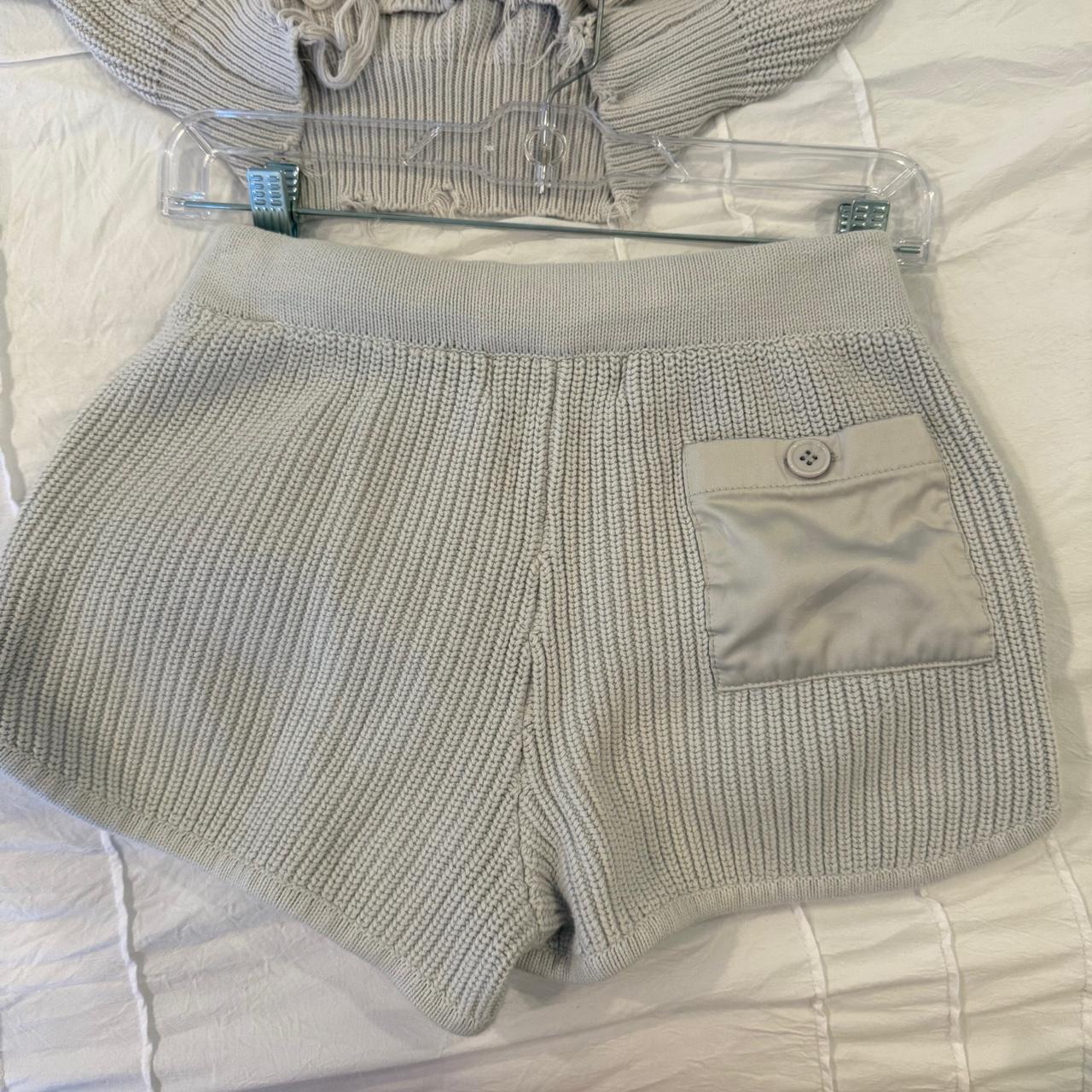 SER.O.YA Women's Sweater - Grey/Cream - XS – Grey… - image 4