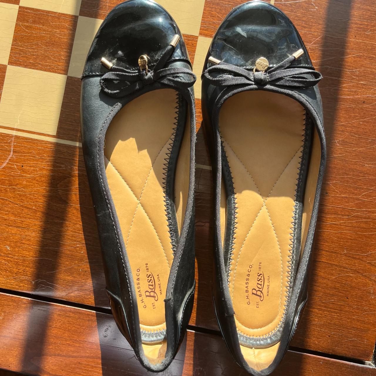 Women's Black Ballet-shoes | Depop