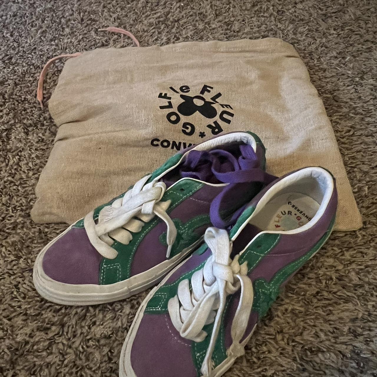 Purple and green Golf le Fleurs. Used but still in. Depop