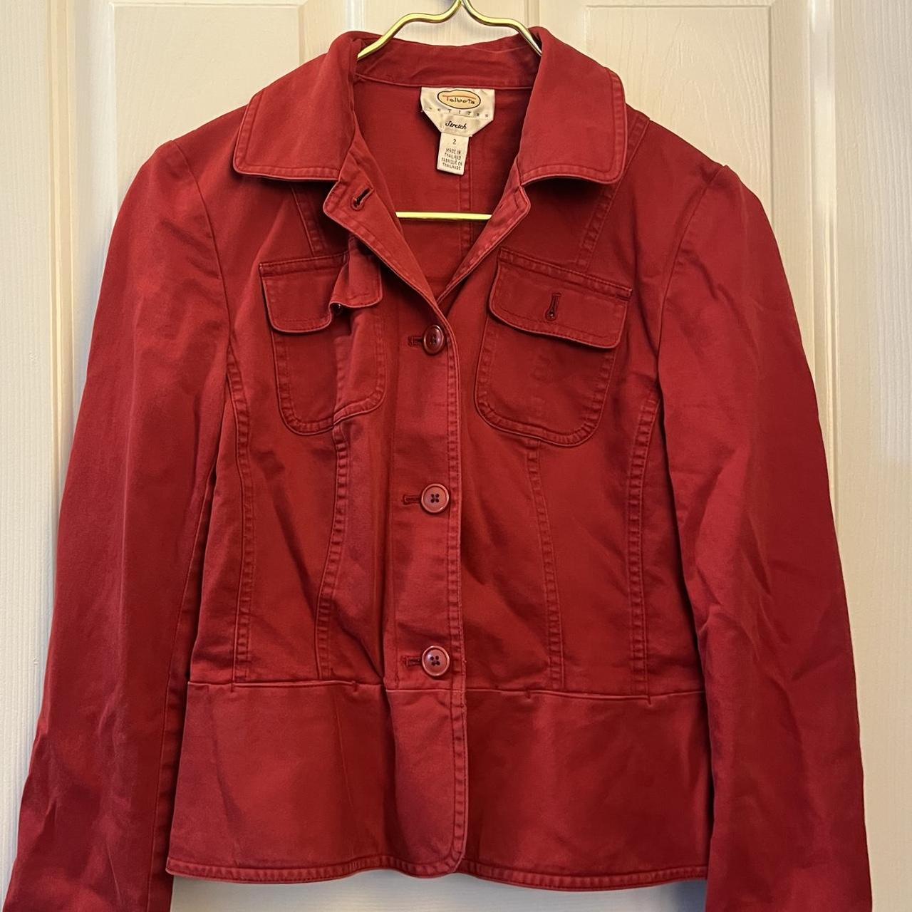 Talbots Women's Red Jacket | Depop