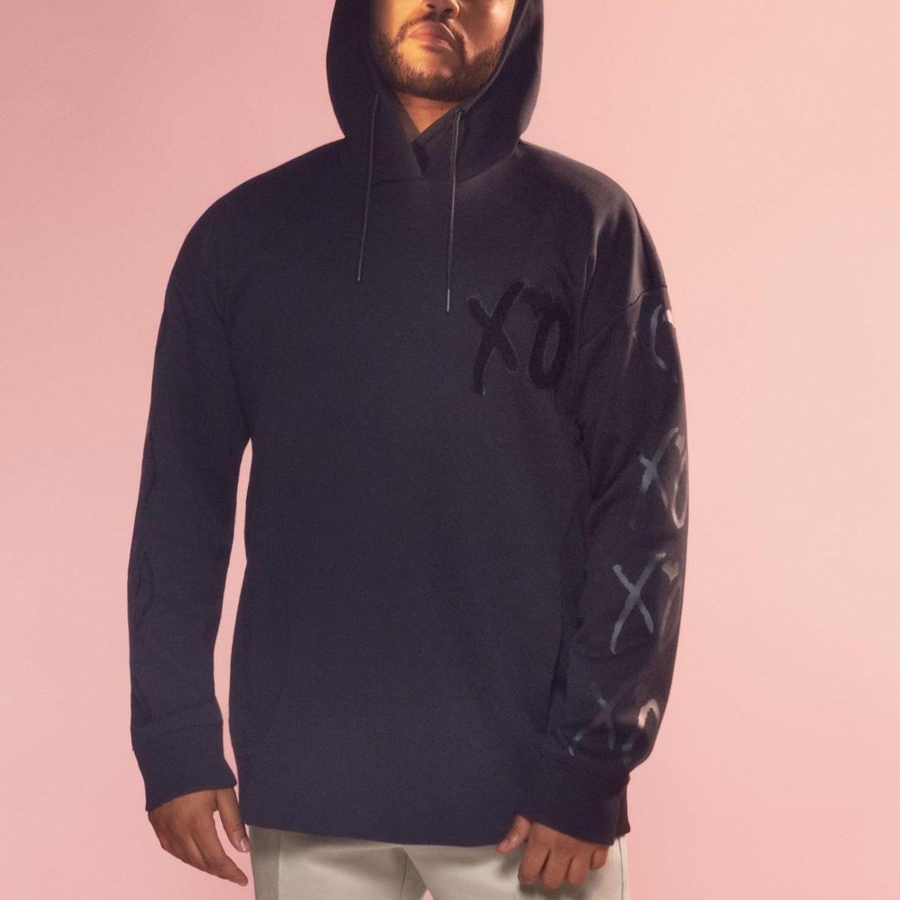 H&m mens black hoodie Clearance
