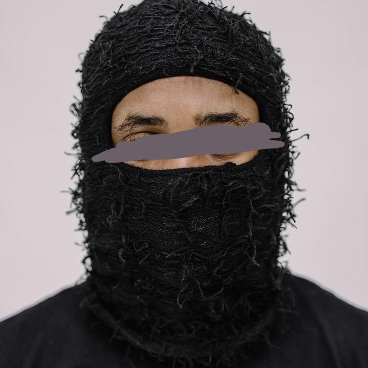 Fluffy black ski masks… I got a few (around 20+) it... - Depop