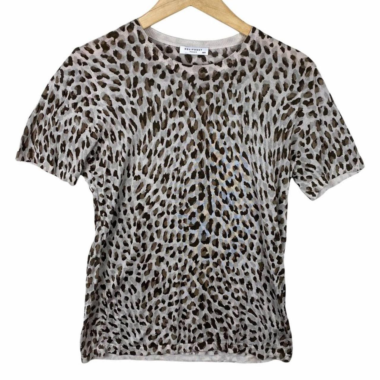 equipment leopard shirt