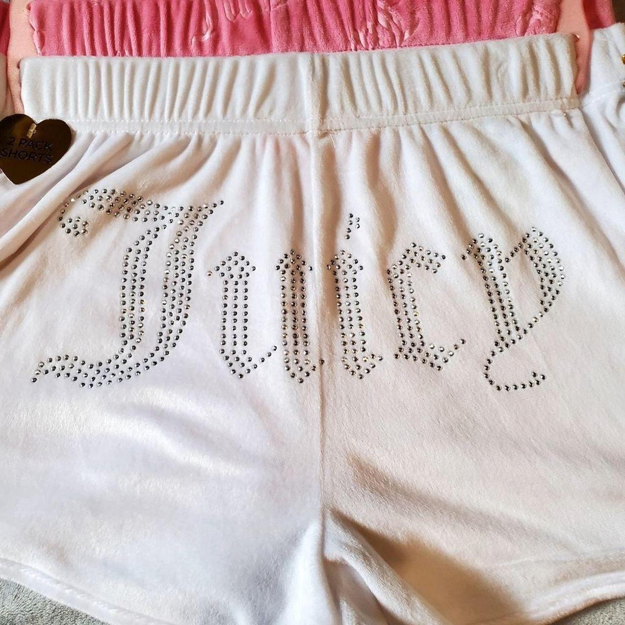 Juicy Couture Sleepwear Plush Shorts Pack Size Small | Depop