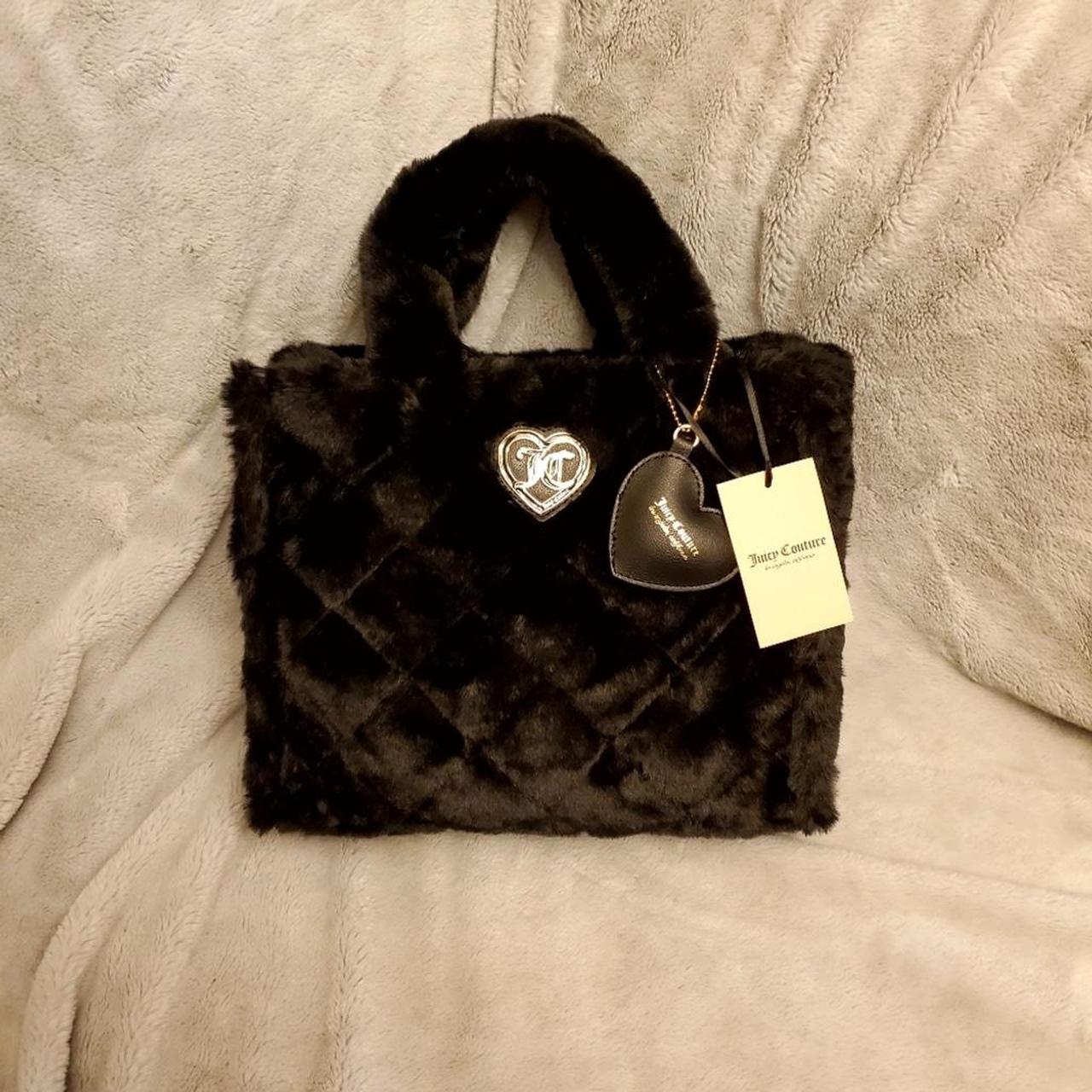 Newest NWT Black Leather Juicy Couture Purse