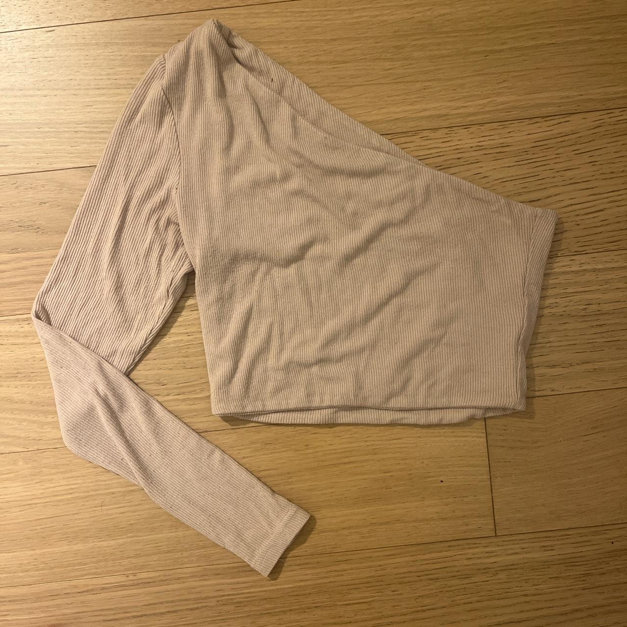 Superdown Karol Ribbed Crop Top in Dusty Pink, size... - Depop