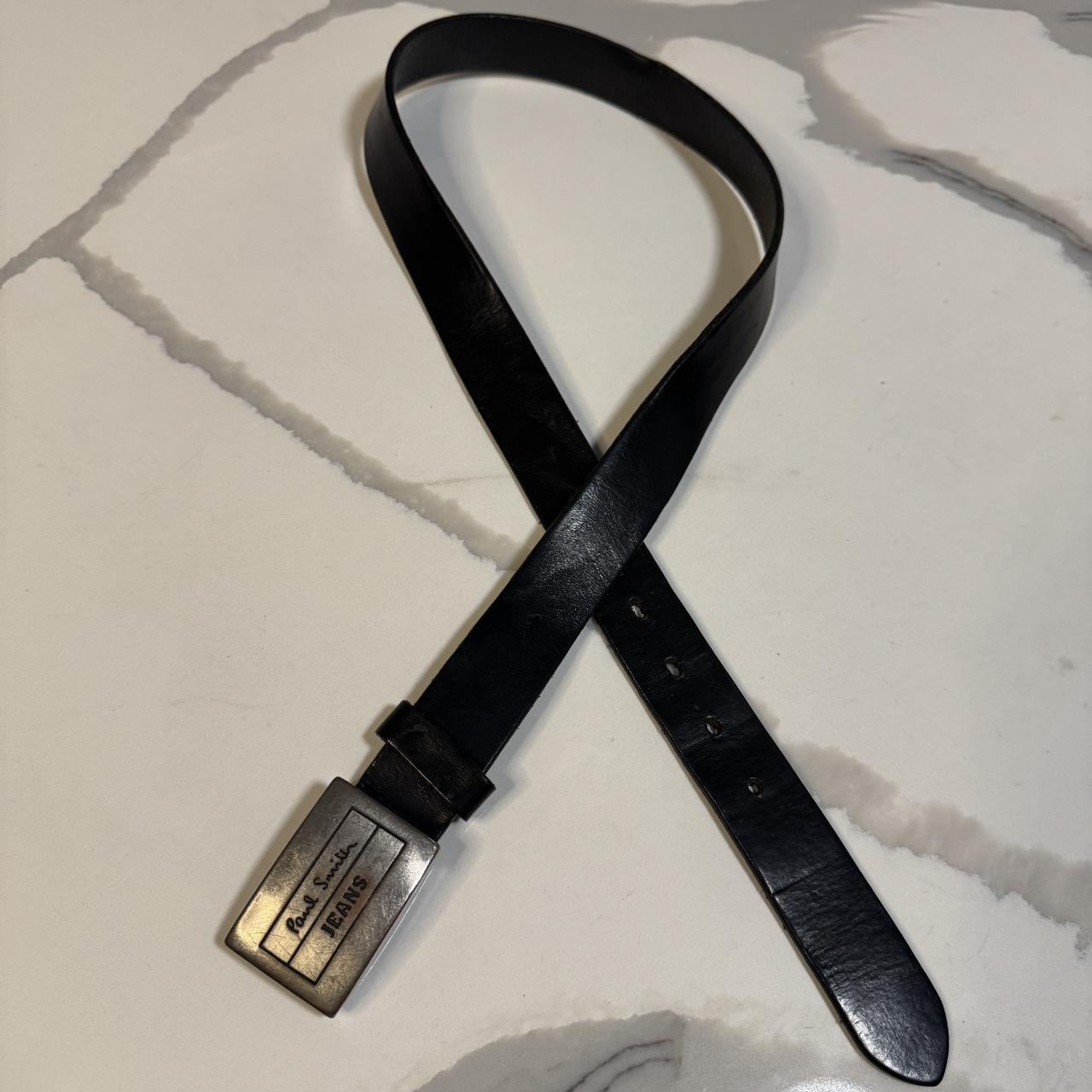 Vintage Black leather Paul Smith Slight Depop