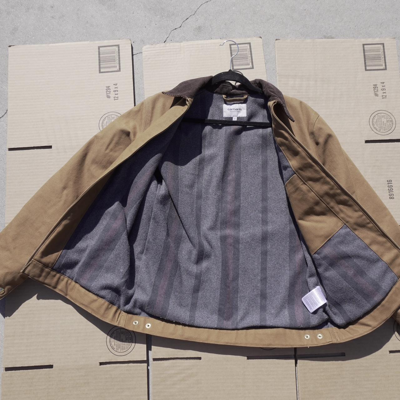 Carhartt wip jacket sizing best sale