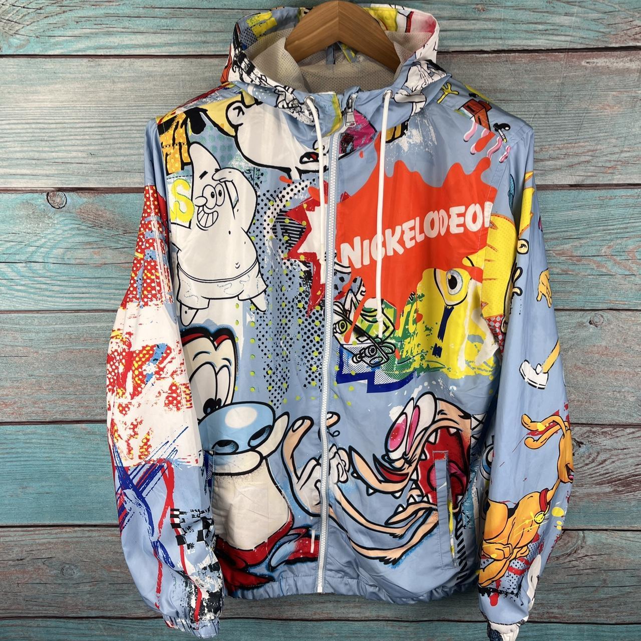 90s Nickelodeon Ren & Stimpy popular Windbreaker