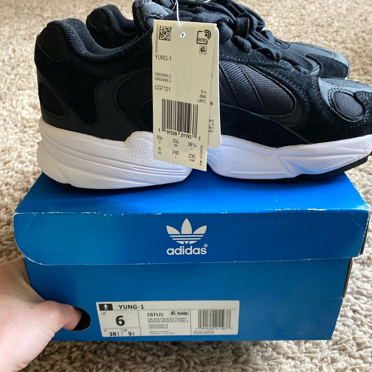 adidas yung suede womens