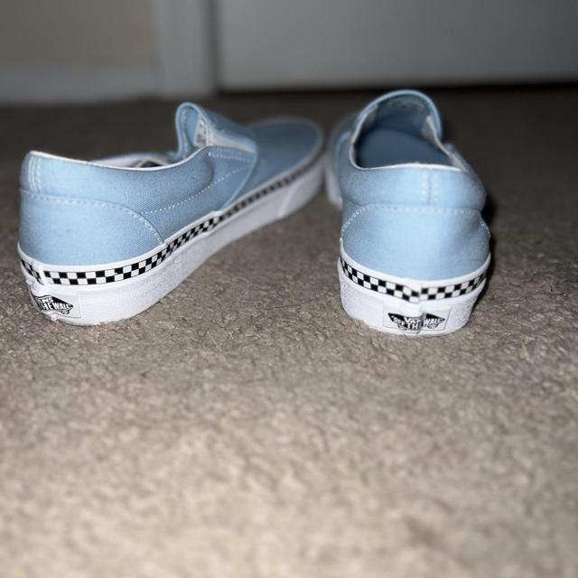 Vans slip 2024 on cool blue