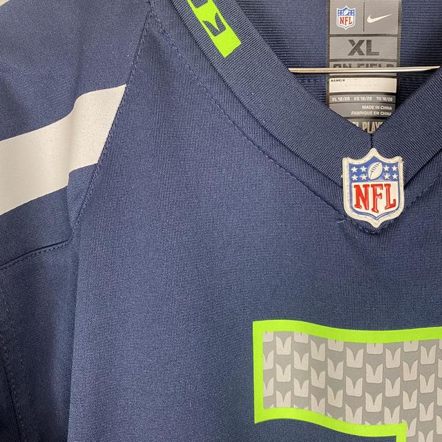 Russell Wilson Wolf Grey Seattle Seahawks jersey. - Depop