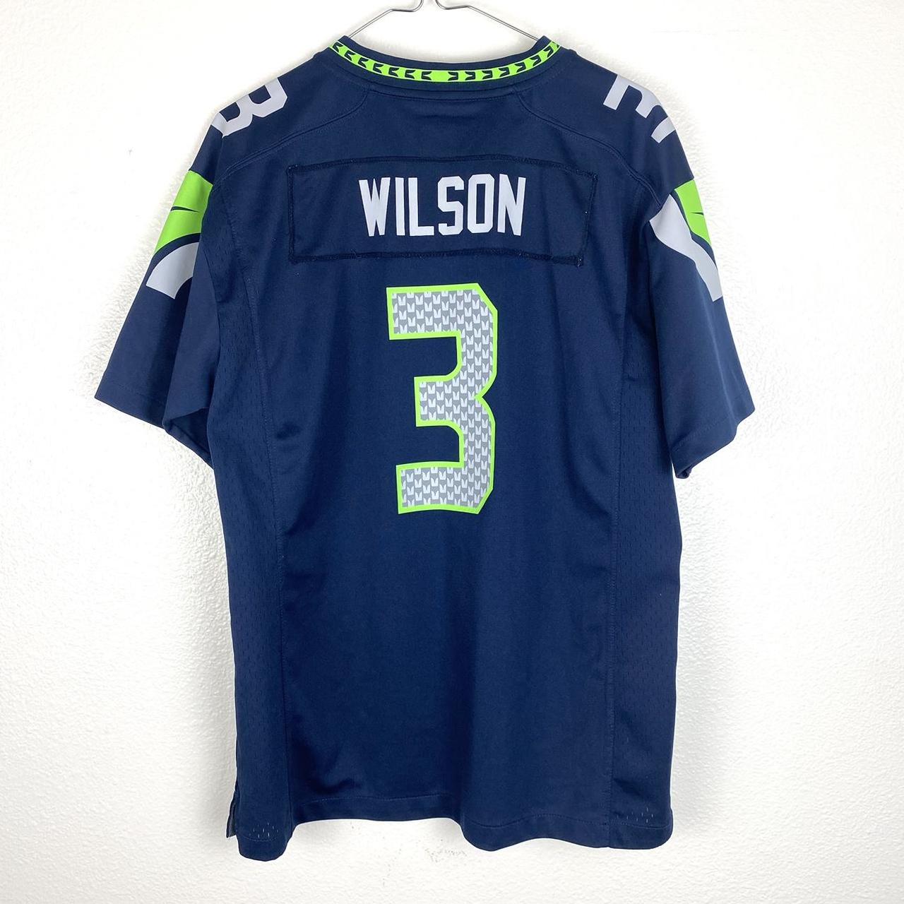 Nike Russell Wilson Seattle Seahawks Jersey. Youth - Depop