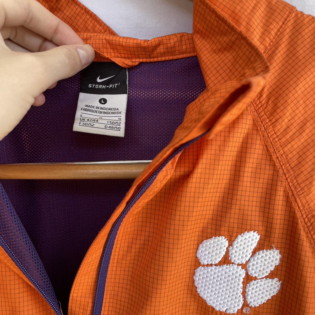 clemson nike windbreaker