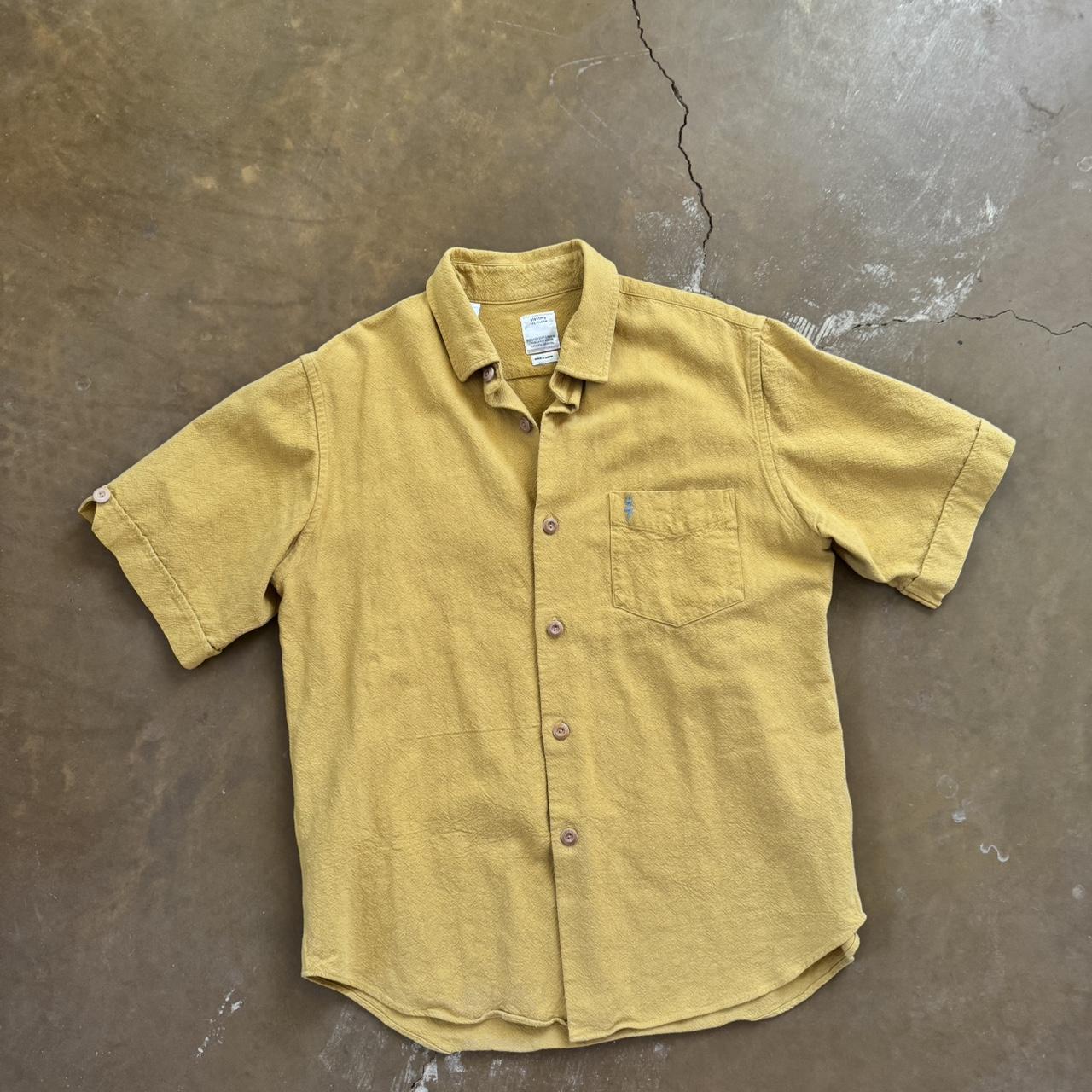 visvim button down shirt size