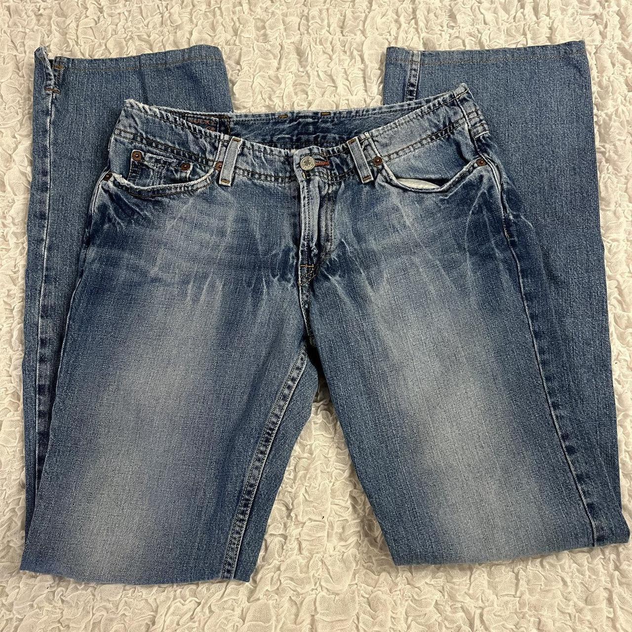 💙💙 VINTAGE LUCKY BRAND DENIM JEANS WITH POCKET... - Depop