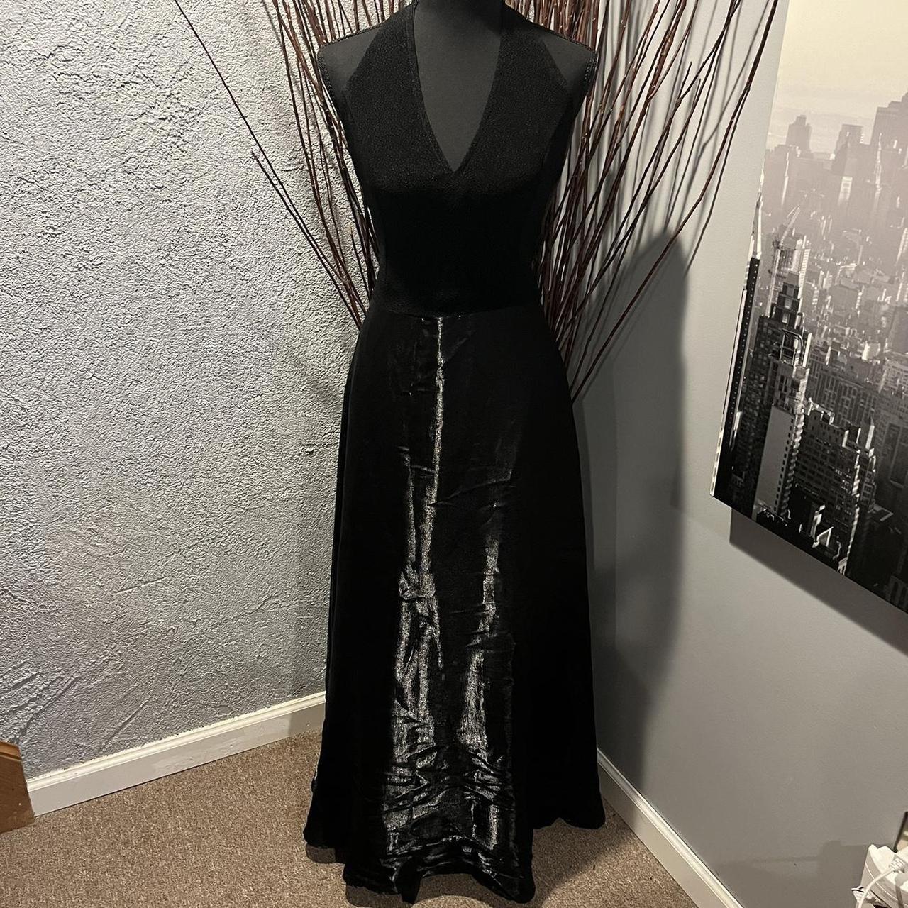 Scott McClintock Black Vintage store Maxi Gown