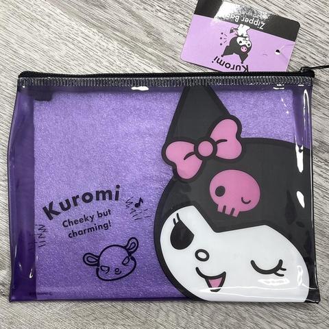 Sanrio Kuromi my Melody Pouch Pencil Case zipper - Depop