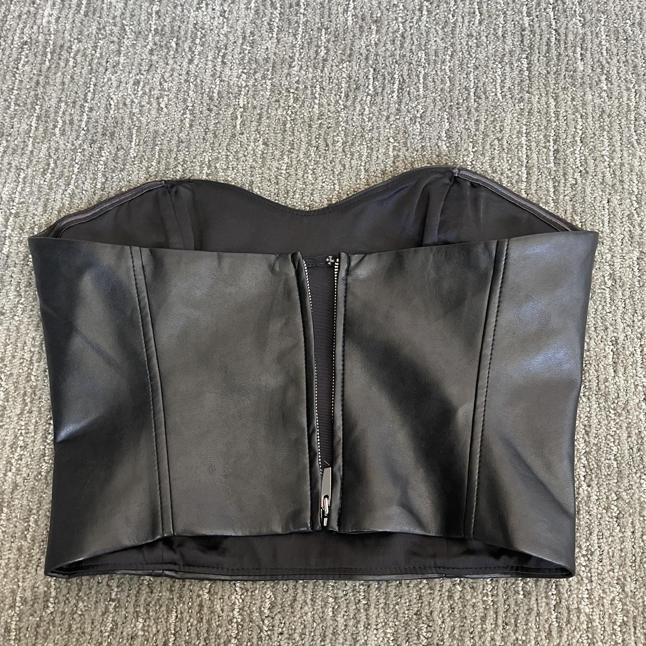 Babaton Women's Black Corset | Depop