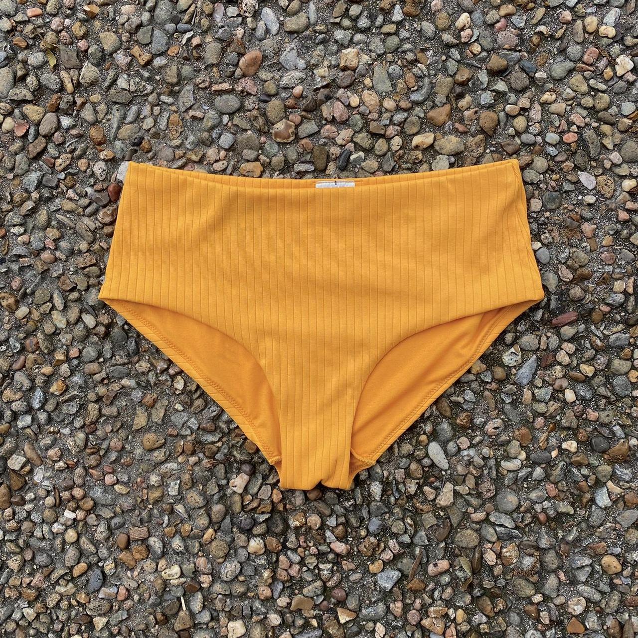 Weekday Women's Yellow Bikini-and-tankini-bottoms
