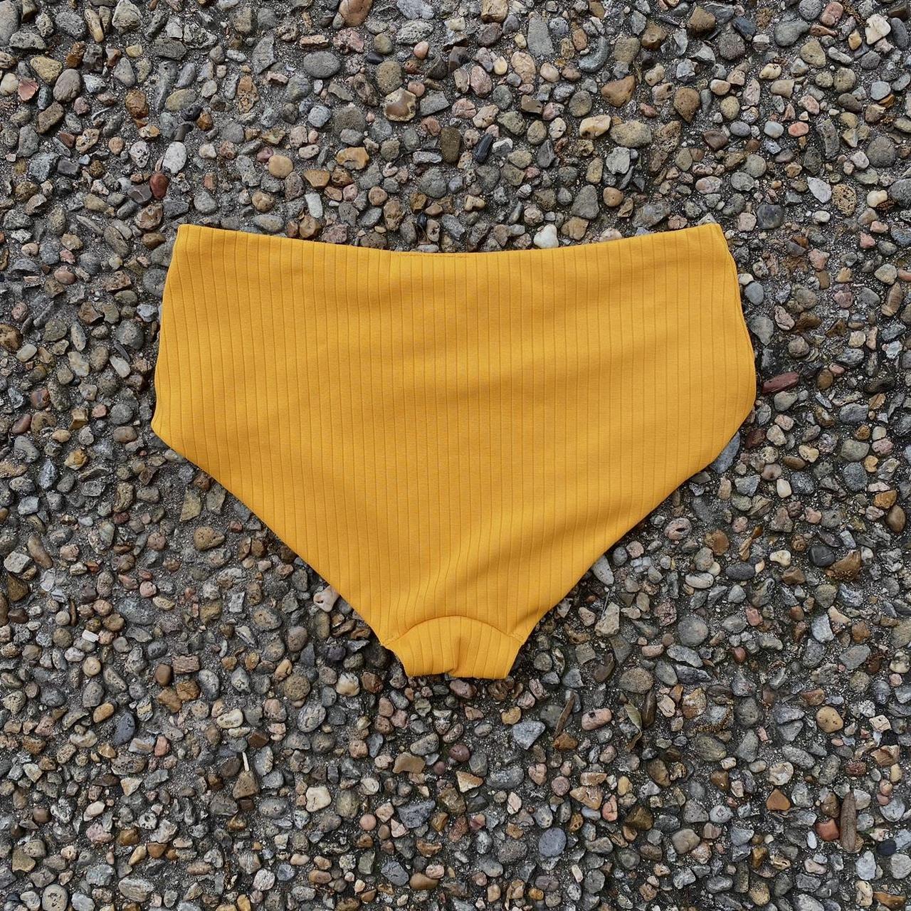 Weekday Women's Yellow Bikini-and-tankini-bottoms (2)
