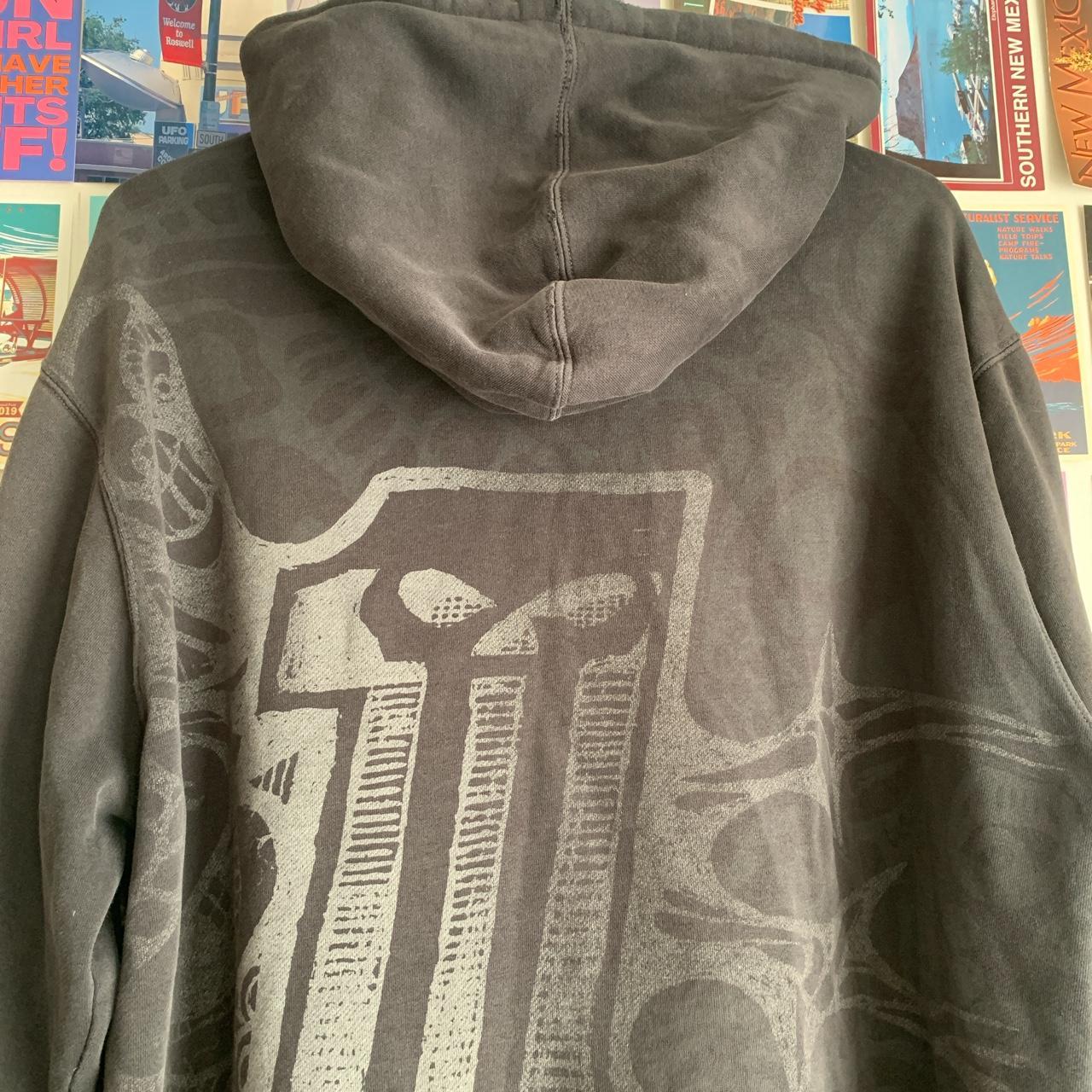 Super soft SC&CO size XL grey hoody with strings. - Depop