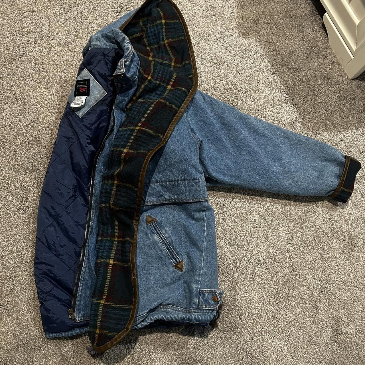 Weathered blues 2024 denim jacket