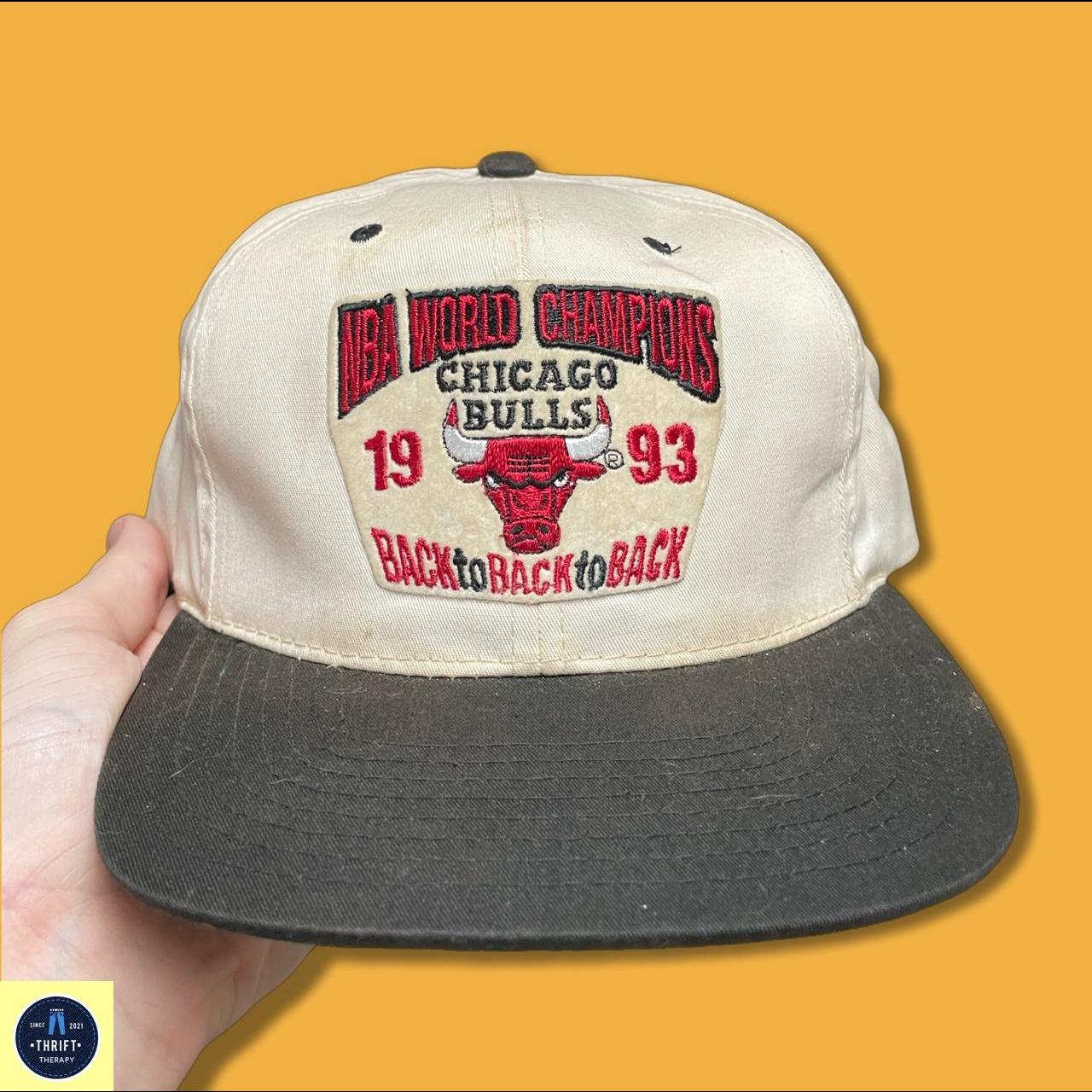Vintage Chicago Bulls finals hat Rare vintage 1993... - Depop