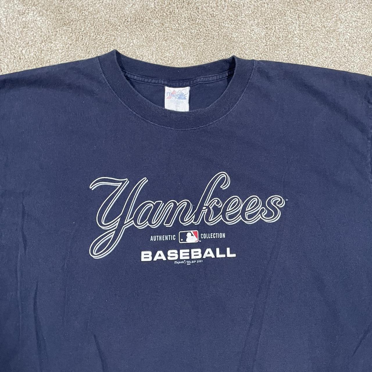 Vintage MLB (Majestic) - Boston Red Sox vs. New York Yankees T-Shirt 2003 Medium