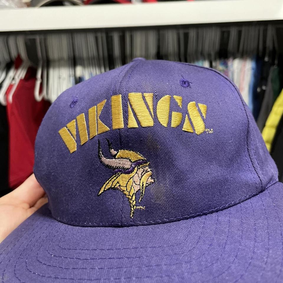 VINTAGE NEW MINNESOTA VIKINGS SNAPBACK NEW WITH - Depop